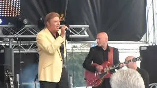 Marty Wilde & The Wilde Cats coming on stage at Upton Festival 2014