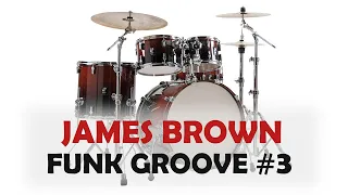 James Brown Drums Funk Groove #3 - Super Bad. Fast and Slow Tempo & Play Along