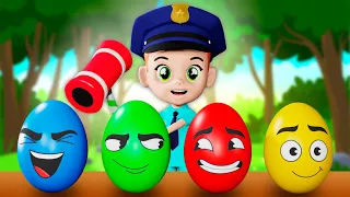 Surprise Eggs Kids Songs | + More Best Kids Songs & Nursery Rhymes by Lights Kids 3D