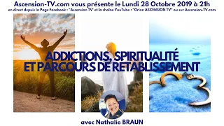 "Addictions, Spiritualité et Parcours de rétablissement" avec Nathalie Braun