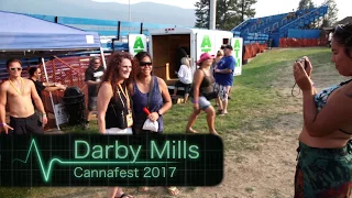 Cannafest 2017 - Darby Mills loves the fans and the fans love Darby!!