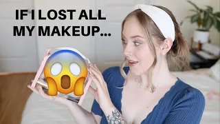 IF I LOST ALL MY MAKEUP... THIS IS WHAT I WOULD BUY (try on grwm)