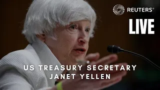 LIVE: US Treasury Secretary Janet Yellen testifies in Senate hearing