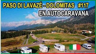 Passo di Lavazè , Dolomitas en Autocaravana , en el paraíso