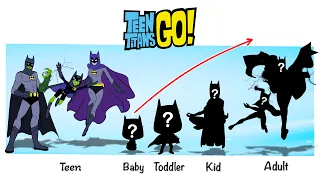 Teen Titans Go Growing Up in the form of superhero Batman  | Stars WOW