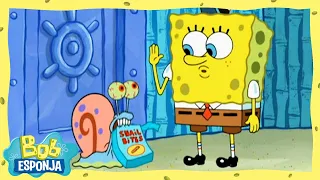 Deliciosos Bocadillos para Caracoles | Bob Esponja en Español