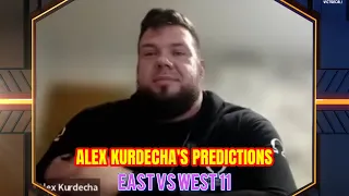Alex Kurdecha’s predictions on East vs West 11 supermatches