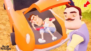 BAY WİLSON ÇOCUĞU KAÇIRDI 😱 Hello Neighbor Mod