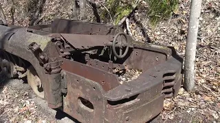 Abandoned Coal Town of Fayette, West Virginia in New River Gorge National Park