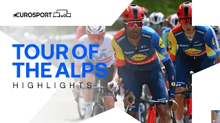 ONE HELL OF A RIDE 🔥 | Tour of the Alps Stage 5 Race Highlights | Eurosport Cycling