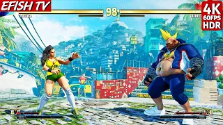 Laura vs Birdie (Hardest AI) - Street Fighter V | PS5 4K 60FPS