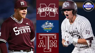 #5 Mississippi State vs #4 Texas A&M | SEC Tourney Round 2 | 2024 College Baseball Highlights