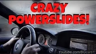 BMW M3 E92 - Crazy Powerslides and Accelerations in the city!