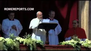 Bendición Urbi et Orbi del Papa Francisco