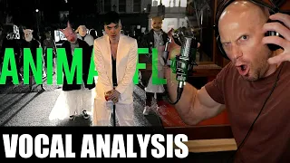 So many SOUNDS!! First time Reaction & Vocal ANALYSIS - Ren. ANIMAL FLOW