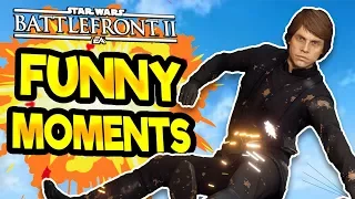 Star Wars Battlefront 2 Funny Moments Montage [FUNTAGE] #22 - Funny Campaign