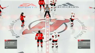 NHL 21 Gameplay New Jersey Devils vs Ottawa Senators