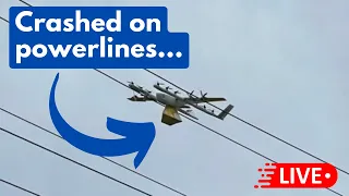 Delivery Drone Crashes into Powerlines – Where Next for Deliveries?