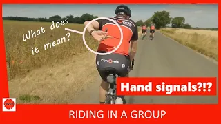 HAND SIGNALS & VOICE COMMANDS | What to expect on a group ride - and what they mean!