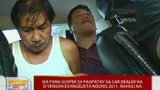 UB: Isa pang suspek sa pagpatay kay Venson Evangelista, nahuli na