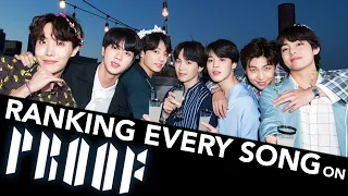 Ranking EVERY song on BTS PROOF