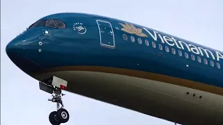 ベトナム航空(Vietnam Airlines)Airbus A350-941 Landing Tokyo Narita International (NRT / RJAA)