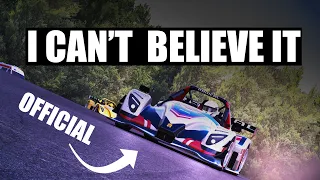 Radical Just Put Their New Race Car In A Simulator For Free And its Amazing !