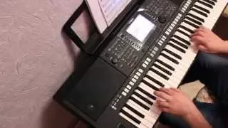 "Синий Платочек" на Yamaha PSR S750.