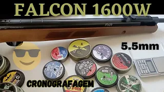 ARTEMIS FALCON 1600W @fxrarmas |UMA MÁQUINA!|CRONOGRAFAGEM E APRESENTAÇÃO 😎