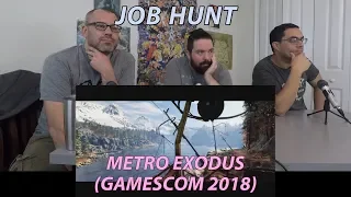Metro Exodus Gamescom 2018 Trailer Reaction
