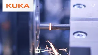 KUKA RS2- Friction welding of car engine