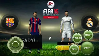 FIFA 15 ULTIMATE TEAM Mobile Android Offline New GRAPHICS CAREER Mode | LICENSED TEAMS & KITS