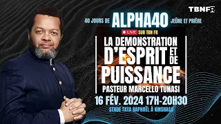 MARCELLO TUNASI | LA DÉMONSTRATION D’ESPRIT ET DE PUISSANCE | LIVE STADIUM KINSHASA | TBN FR