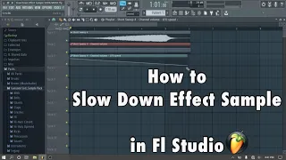 How to Slow Down Effect Sample in FL Studio - Lower Sound