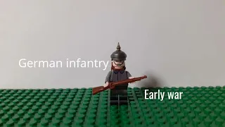 Lego WW1 minifigures (Central Powers) Lego stop motion