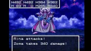 Dragon Quest III Boss Battle #10 Zoma (Full Power)