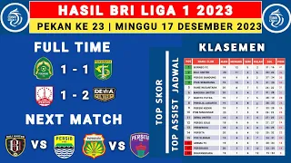 Hasil Liga 1 Hari Ini - Persikabo vs Persebaya - Klasemen liga 1 2023 Terbaru Hari Ini - Liga 1