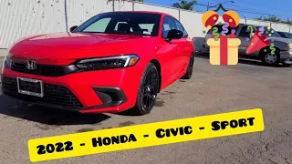 2022 Honda - Civic - Sport  - walkaround