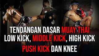 TEKNIK DASAR TENDANGAN MUAY THAI, BELAJAR MUAY THAI UNTUK PEMULA OLEH WAHYU WIJAYA RAMBO MUAY THAI