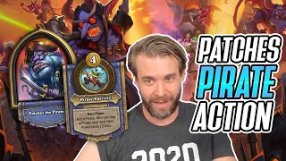 (Hearthstone Battlegrounds) Patches Pirate Action