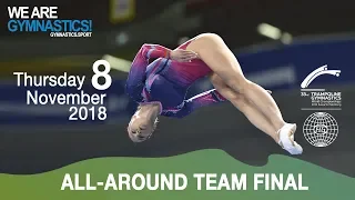 33rd Trampoline Worlds - Day 1 - Team AA Final