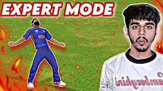 PLAYING EXPERT MODE FIRST TIME IN REAL CRICKET 22😈