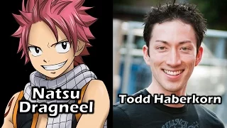 Characters and Voice Actors - Fairy Tail (Part 1)