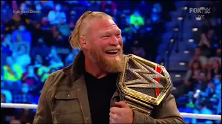 Brock Lesnar confronts Roman Reigns as the WWE Champion [07/01/22]