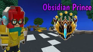 Reaching Obsidian Prince In Ranked Bed Wars [Blockman go] RTDH#3