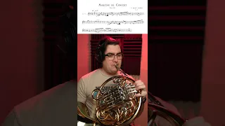 I haven’t played this horn solo since I was in middle school