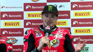 2019 Bennetts BSB Round 11 - Donington Park - Race 2 press conference