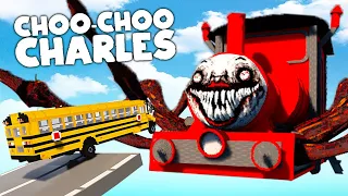 CHOO CHOO CHARLES ficou GIGANTE e OLHA no QUE DEU 😱