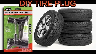 Fix Your Flat Tire in Minutes! DIY Flat Tire Plug Kit - Easy Step-by-Step Guide