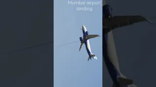 Mumbai airport landing